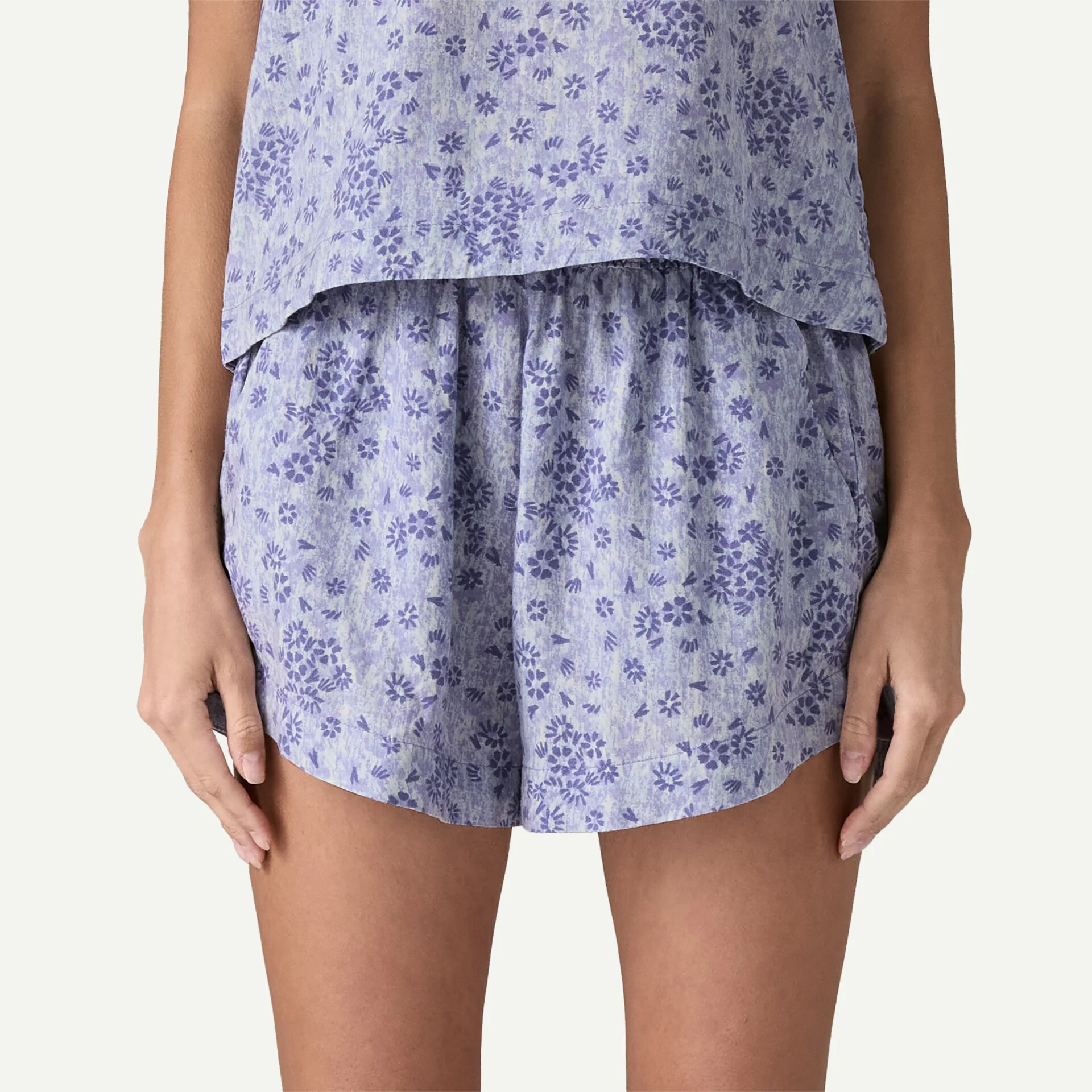 Patagonia Women's Garden Island 3½" Shorts  - SOLSTICE PURPLE - Image 2