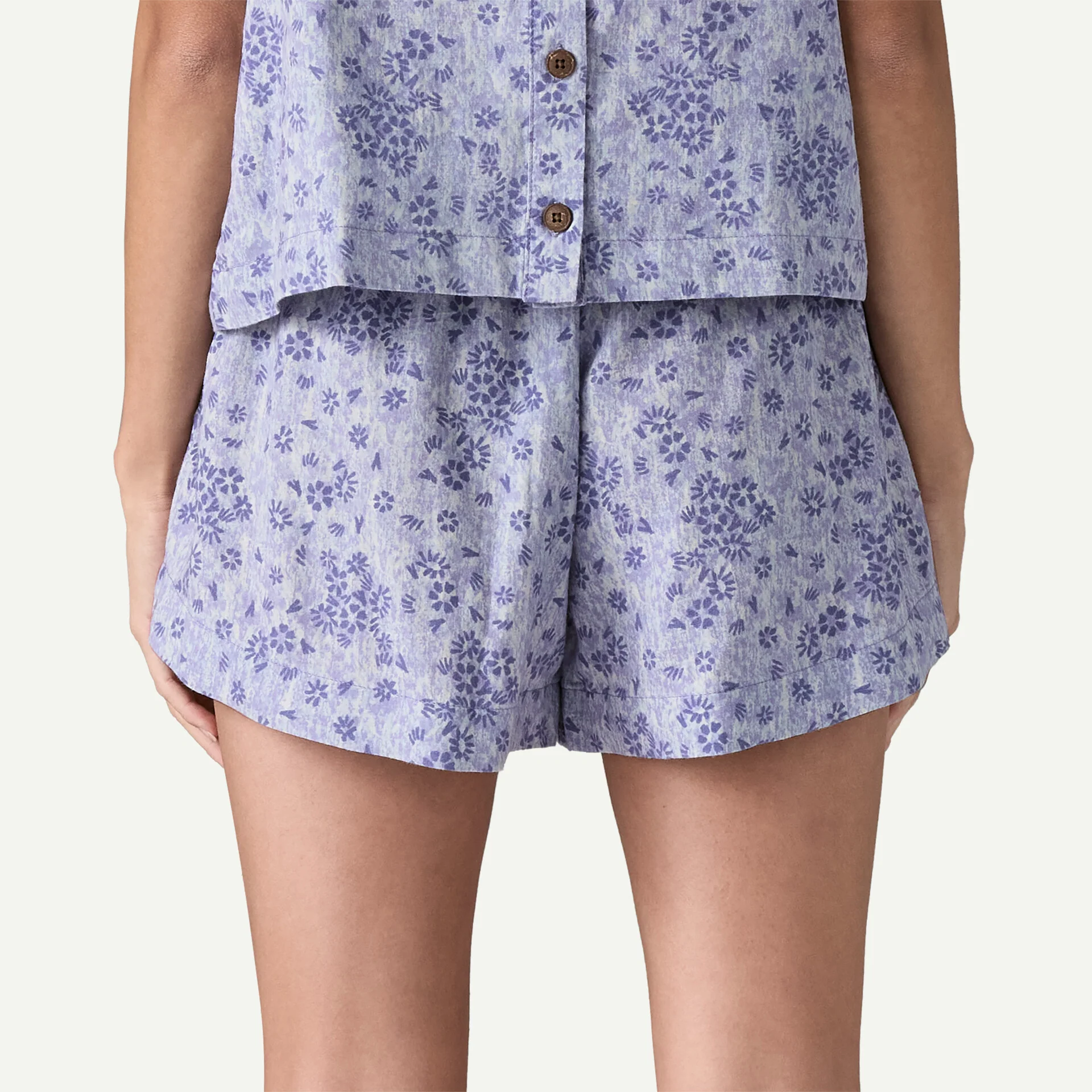 Patagonia Women's Garden Island 3½" Shorts  - SOLSTICE PURPLE - Image 3