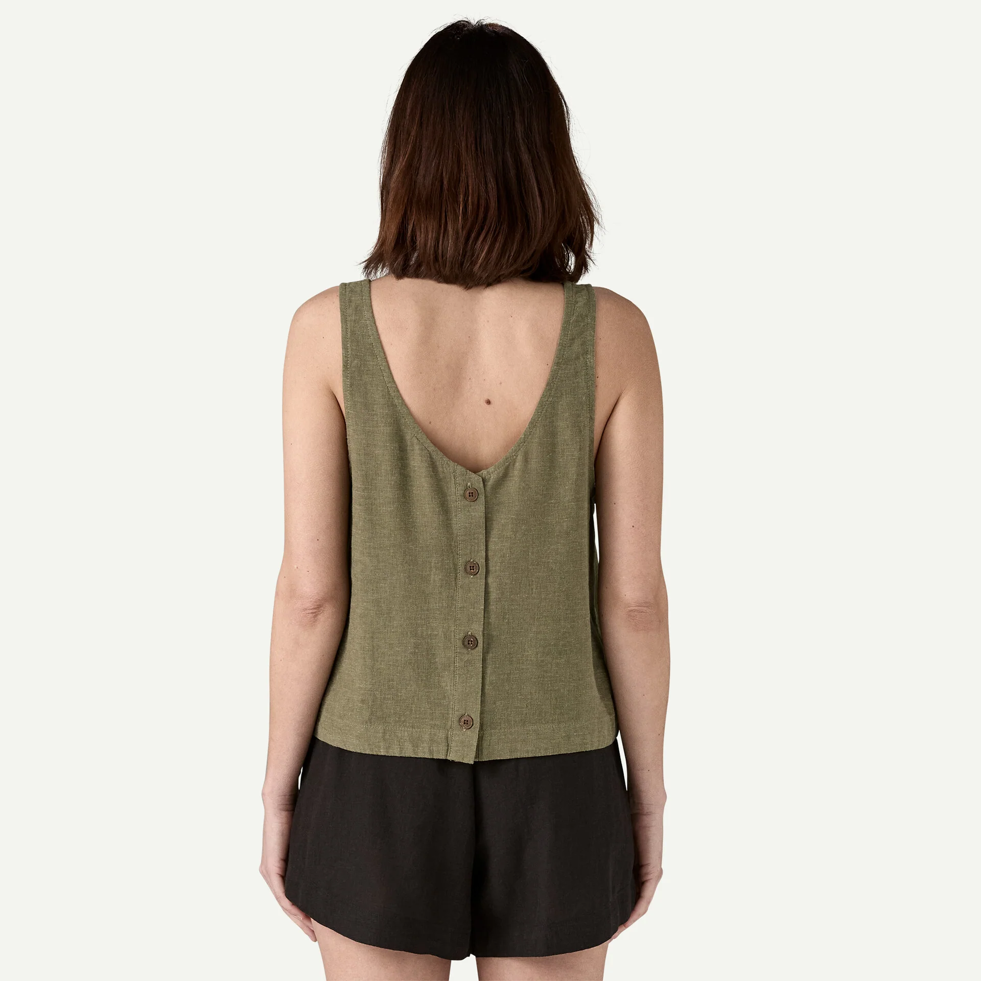 Patagonia Women's Garden Island Top - ROCK GREEN - Image 2