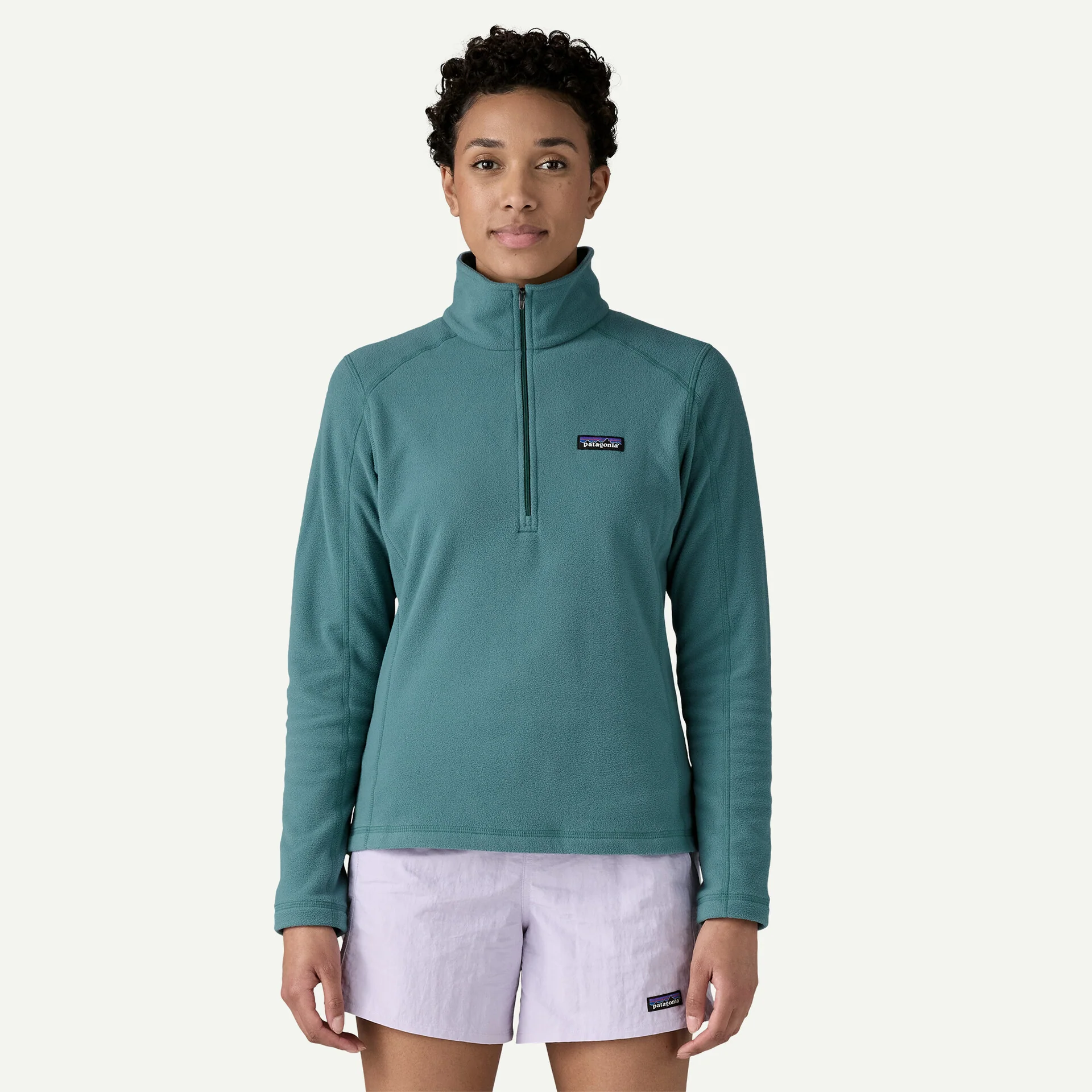 Patagonia Women's Micro D 1/4-Zip Fleece - BLUE