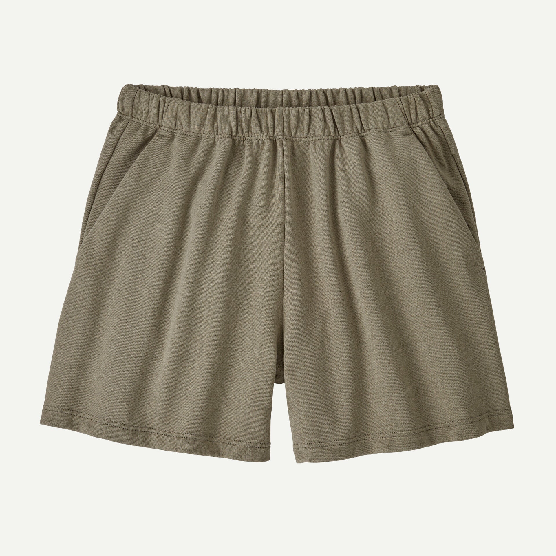 Patagonia Women's Regenerative Organic Certified Cotton Essential Shorts - ROCK GREEN