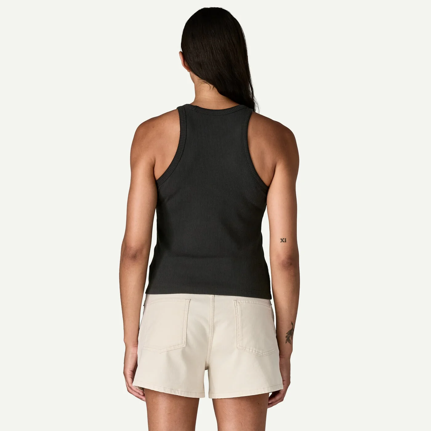 Patagonia Women's Rib Knit Tank Top - Black - Image 3