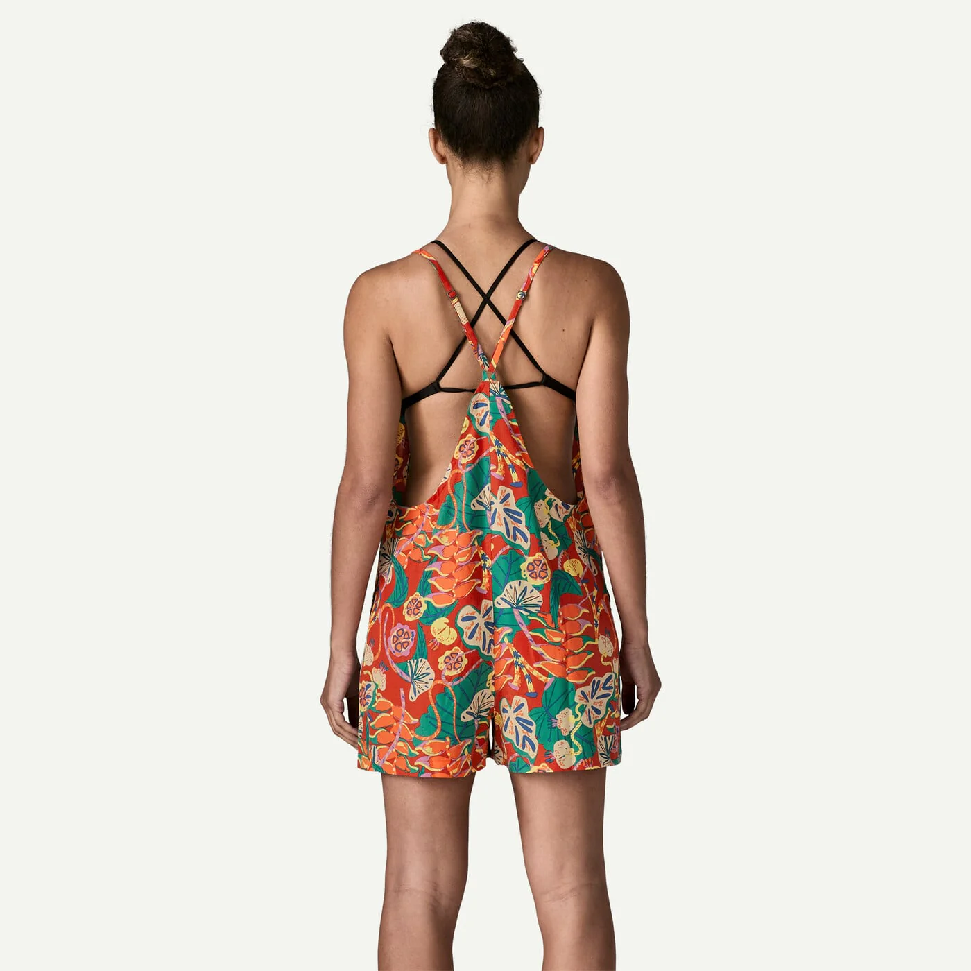 Patagonia Women'S Tidal Threads Romper - Tropiclimb: Hot Ember - Image 3