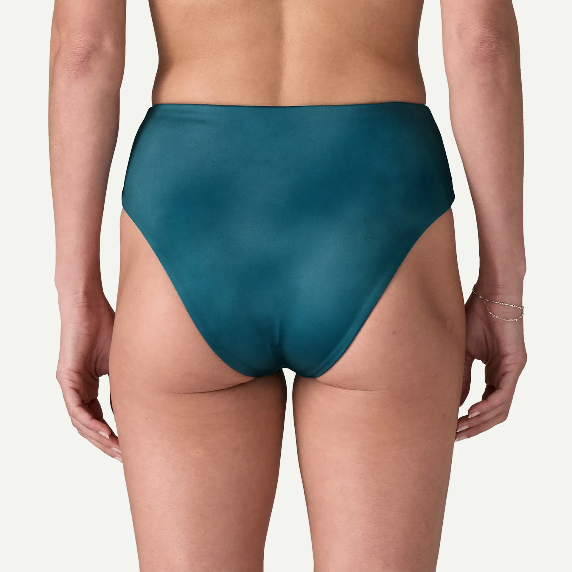 Patagonia Women's Wave For It Bikini Bottoms - TEAL - Image 2