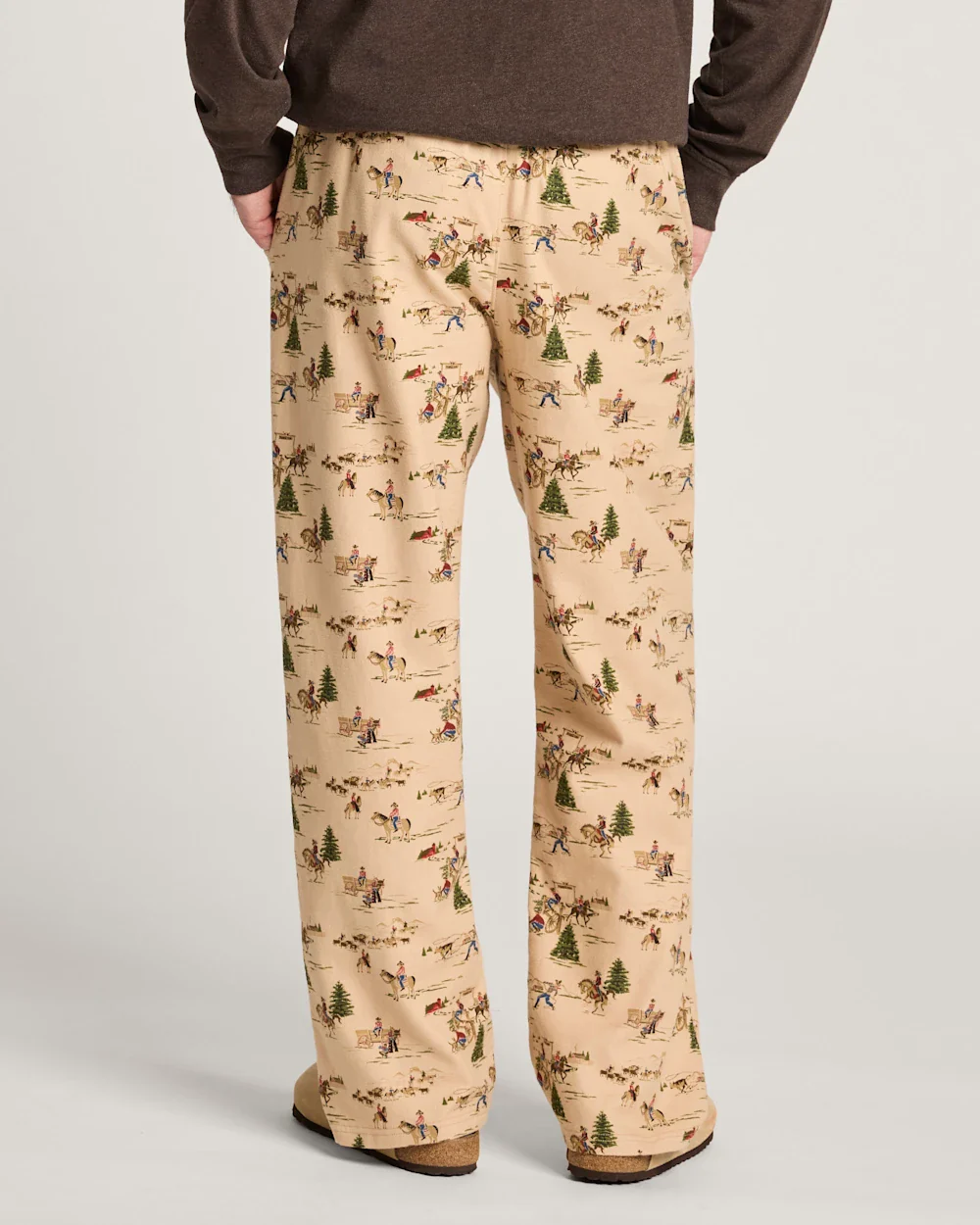 Pendleton Flannel Pajama Pants - Pendleton Ranch Tan - Image 2