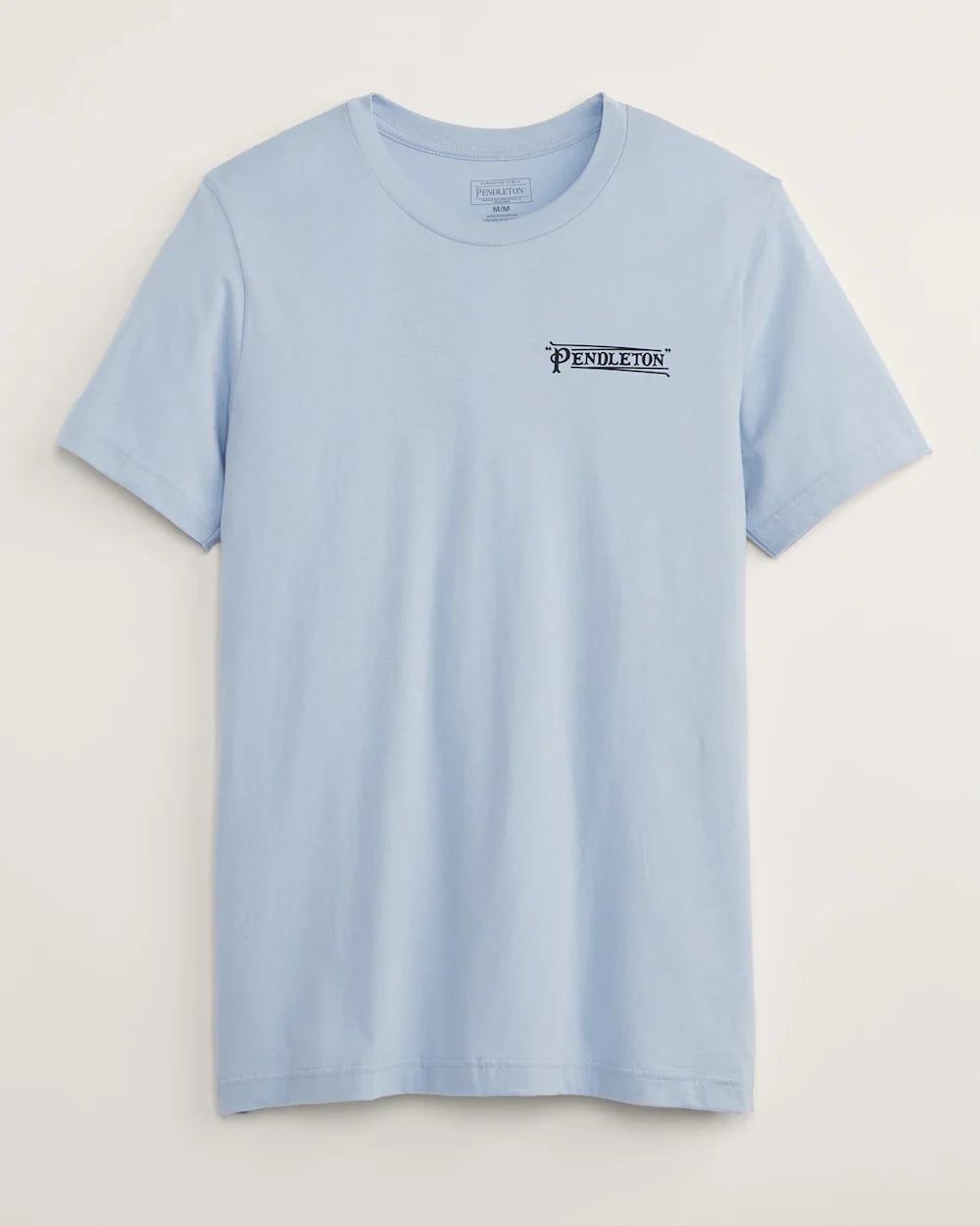 Pendleton MEN'S OREGON GRAPHIC TEE - LIGHT BLUE/GOLD - Image 2