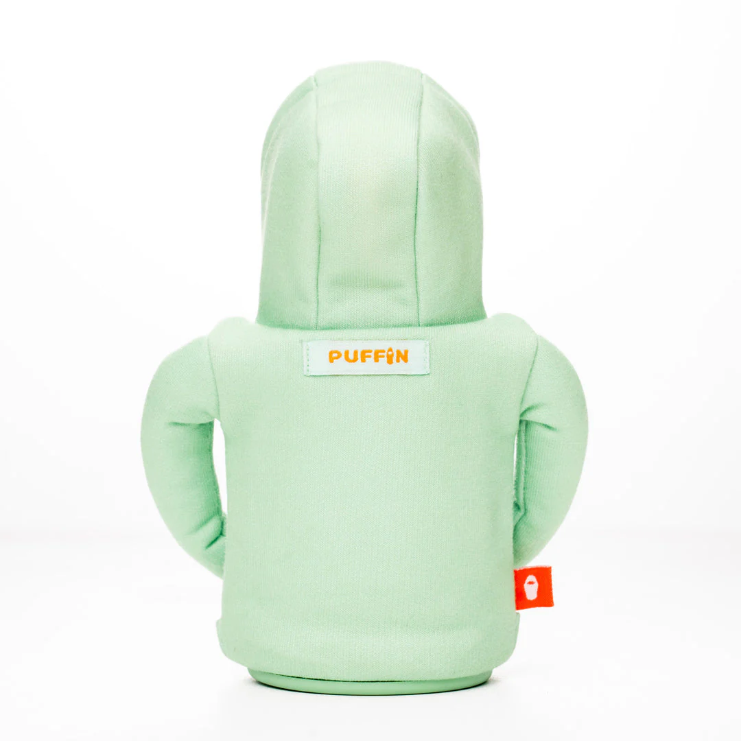 Puffin The Hoodie - Seafoam/Apricot - Image 3