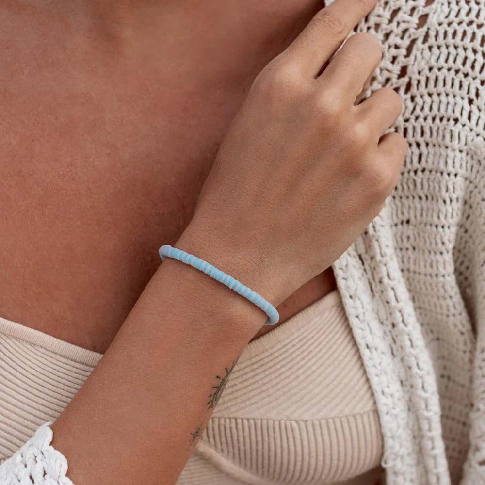 Pura Vida SEASCAPE STRETCH BRACELET - SURFS UP