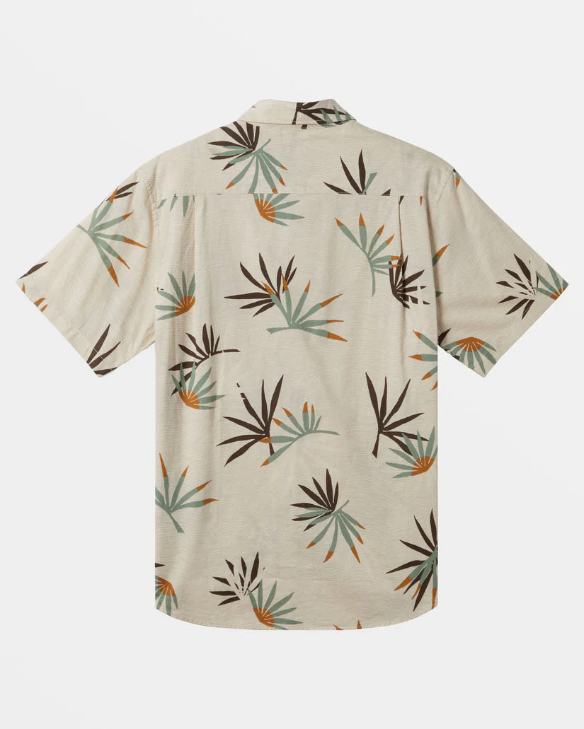 Quiksilver Apero Classic Short Sleeve Shirt - FOG APERO CLASSIC - Image 2
