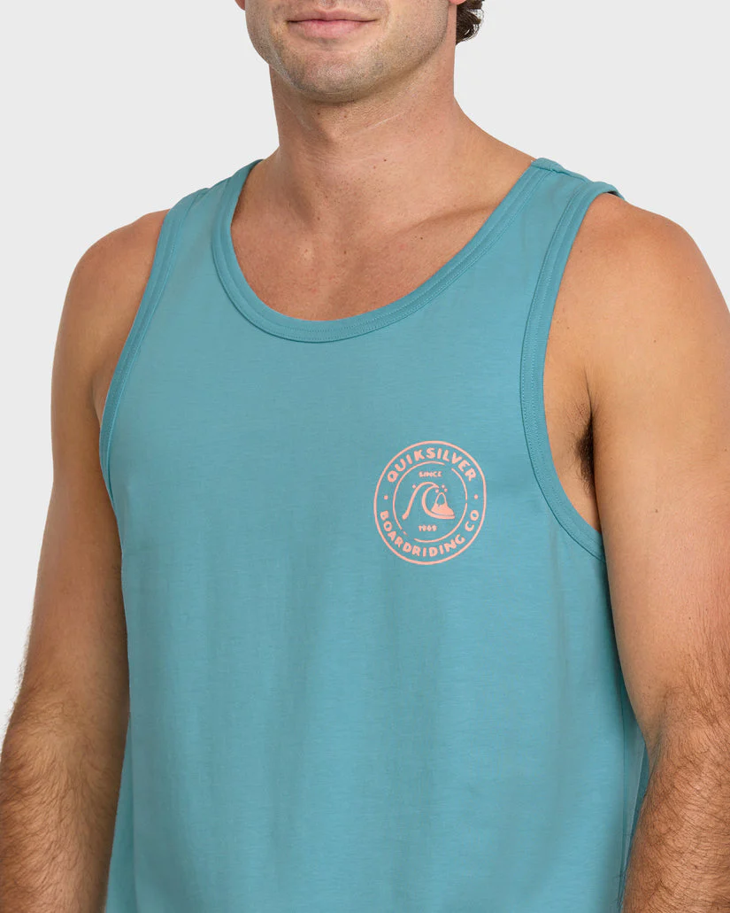 Quiksilver Bubbles Tank - Aqua Blue - Image 3