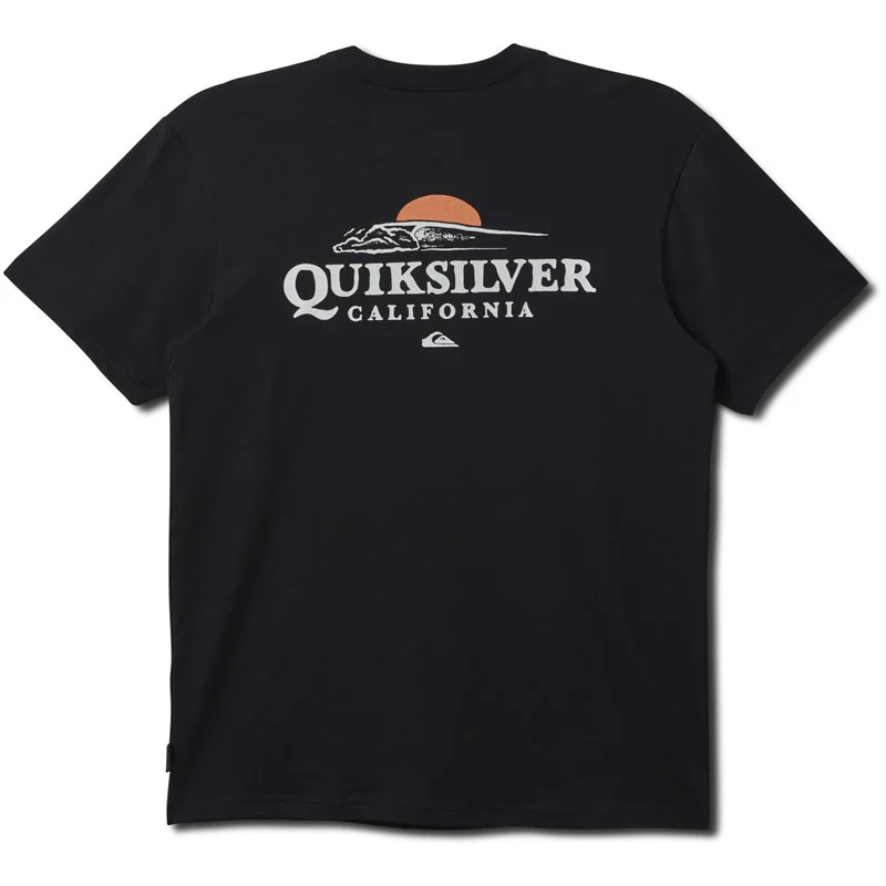 Quiksilver California Surf T-Shirt - BLACK