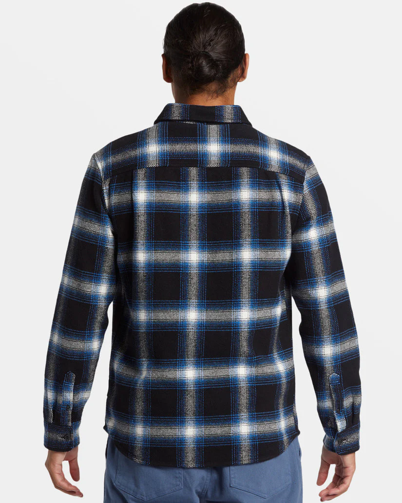 Quiksilver DNA Flannel - HIGH ENERGY BLACK REFLECTIVE - Image 2