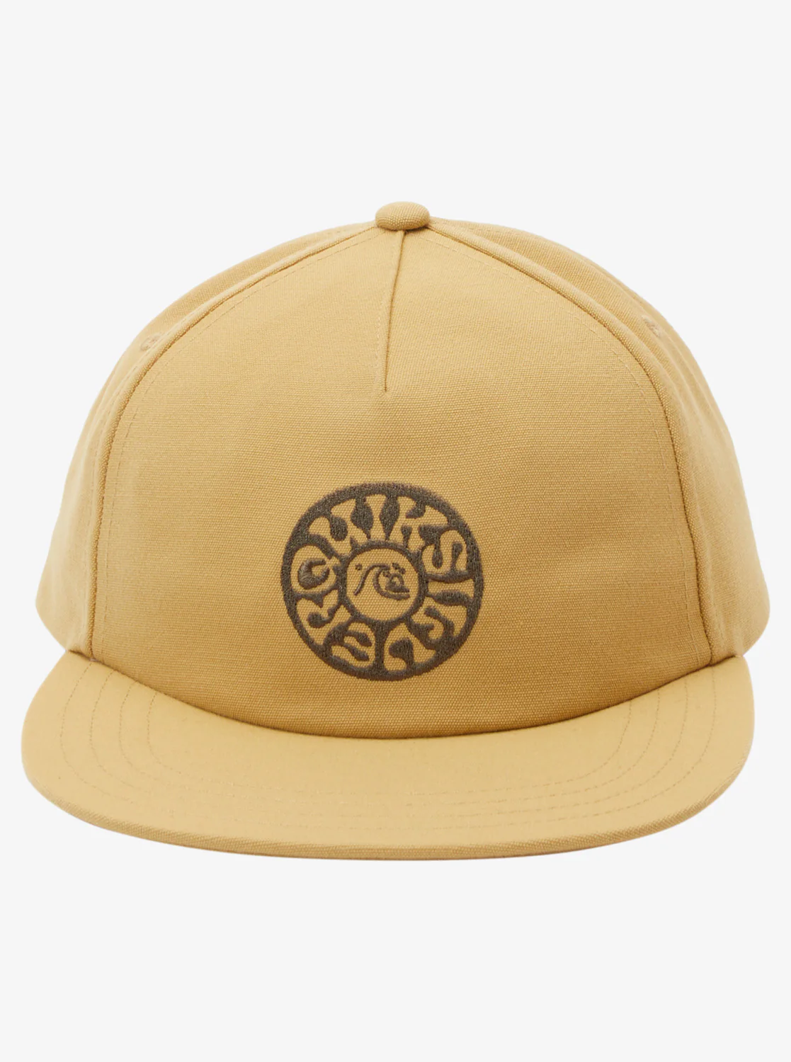 Quiksilver Earth Tripper Snapback Hat - Mustard - Image 2