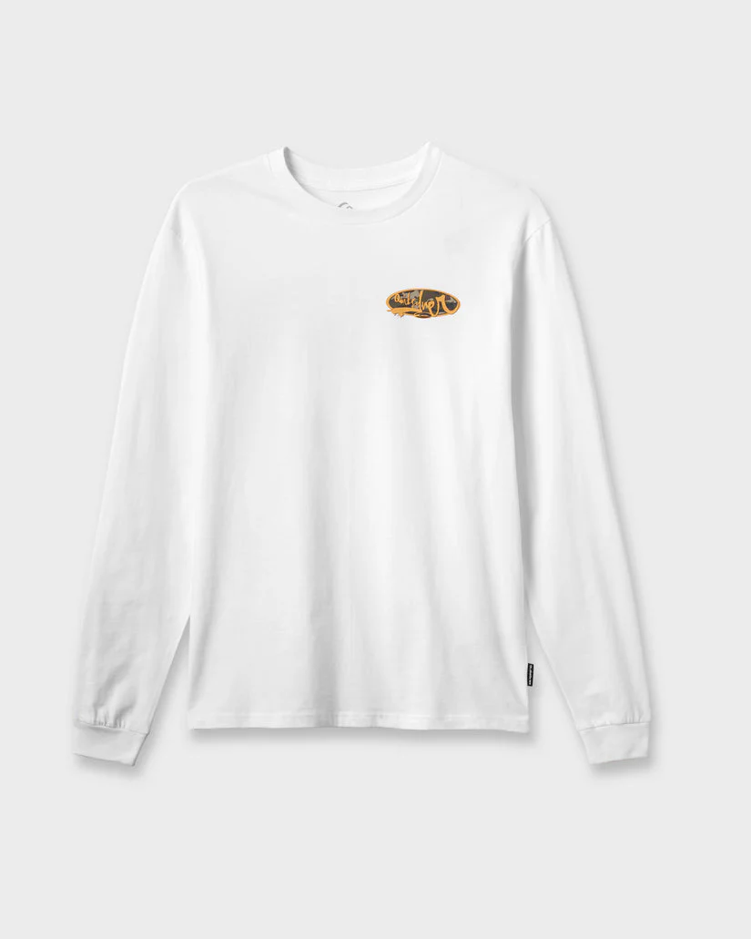Quiksilver Impaired Camo Long Sleeve T-Shirt - White - Image 2