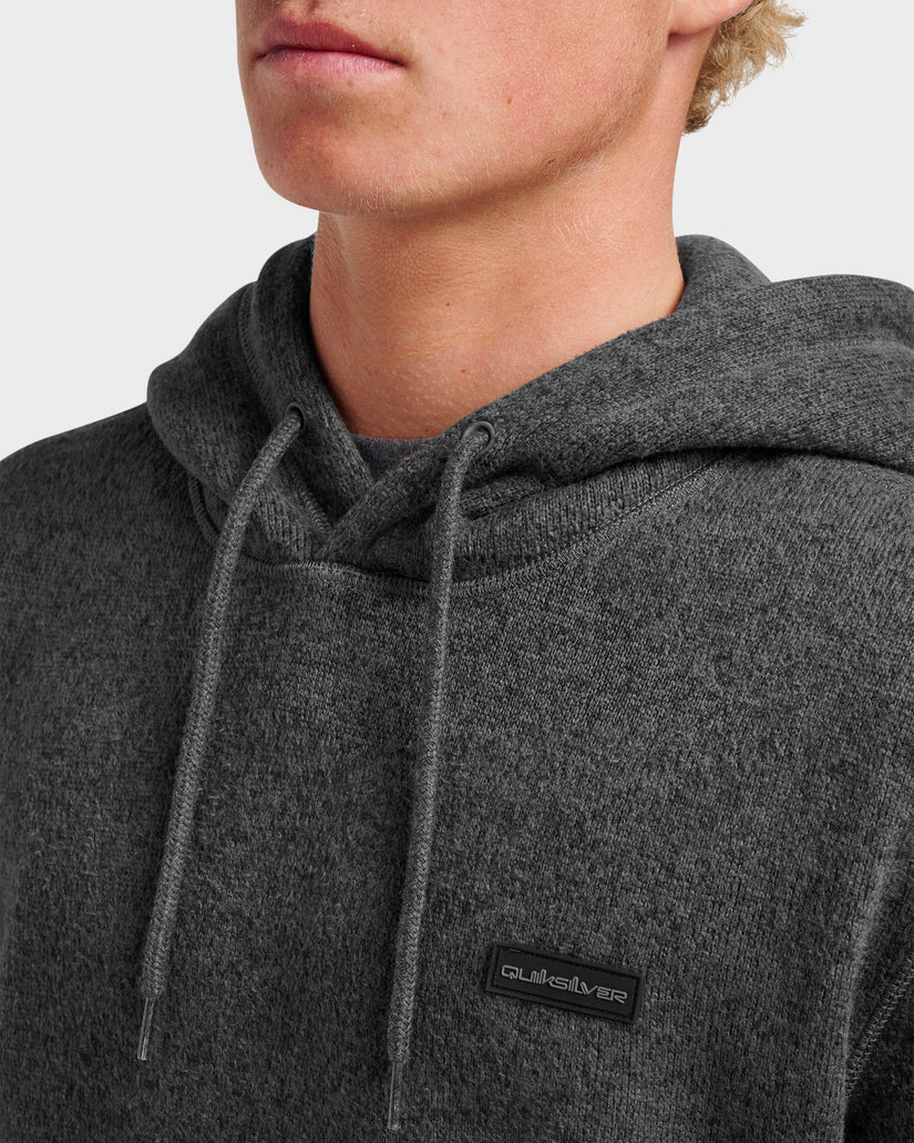 Quiksilver Keller Hoodie - Black Heather - Image 3