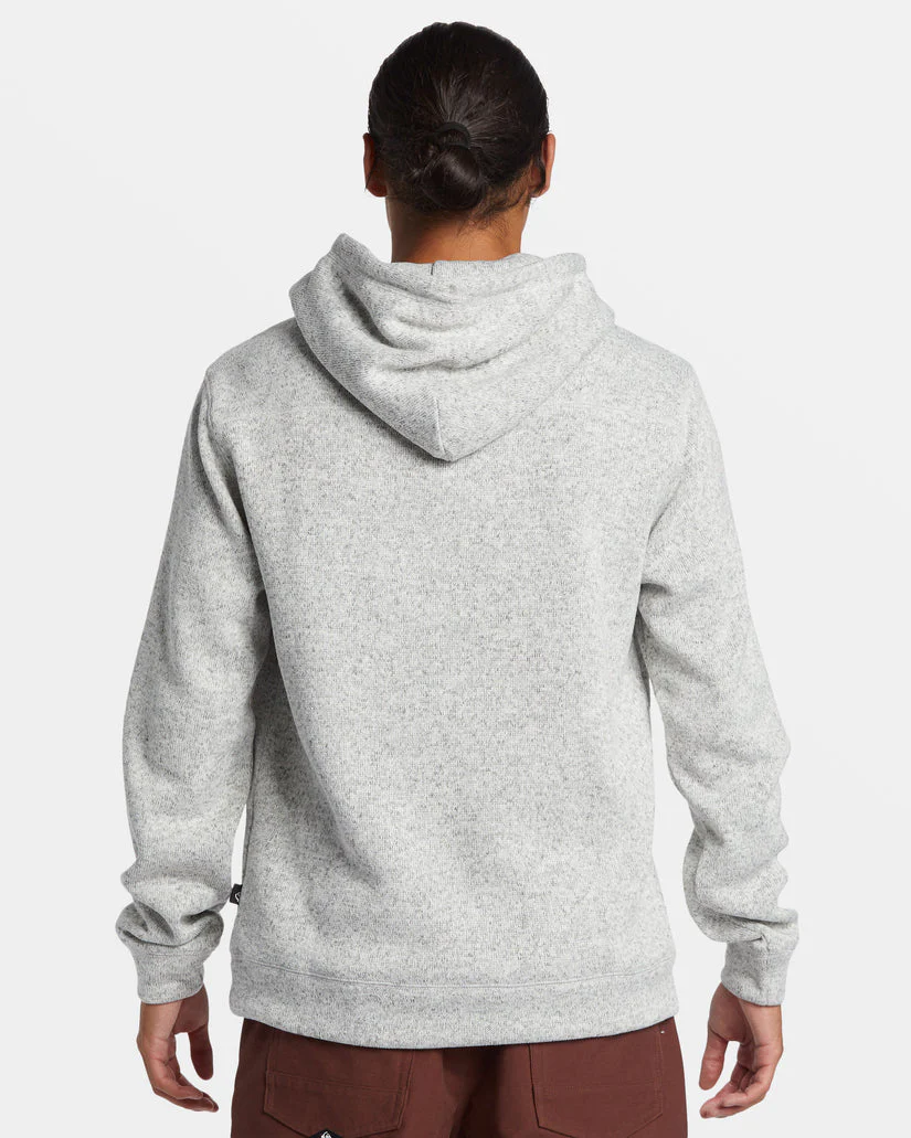 Quiksilver Keller Hoodie - LIGHT GREY HEATHER - Image 2