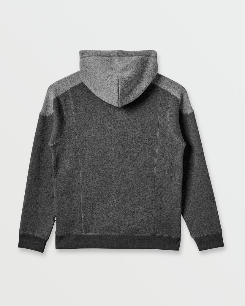 Quiksilver Keller Zip Hoodie - Black Heather - Image 2