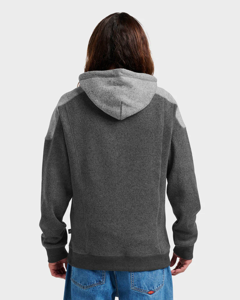 Quiksilver Keller Zip Hoodie - Black Heather - Image 4