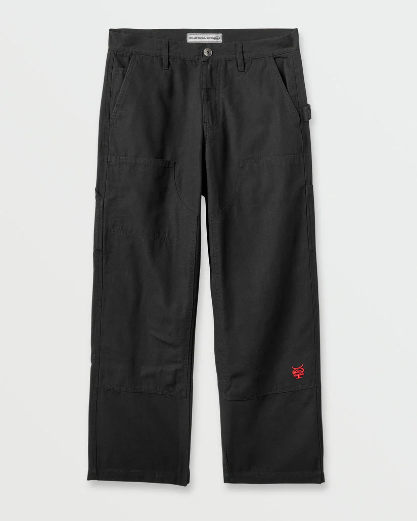 Quiksilver Mercury Carpenter Pants - Black - Image 3