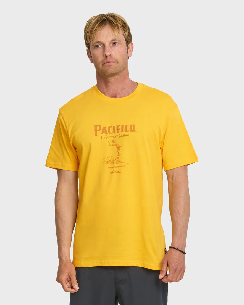 Quiksilver Quiksilver X Pacifico Baja Arch T-Shirt - Sunshine - Image 2