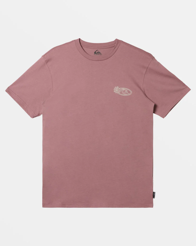 Quiksilver Right Point T-Shirt - GRAPE SHAKE - Image 2