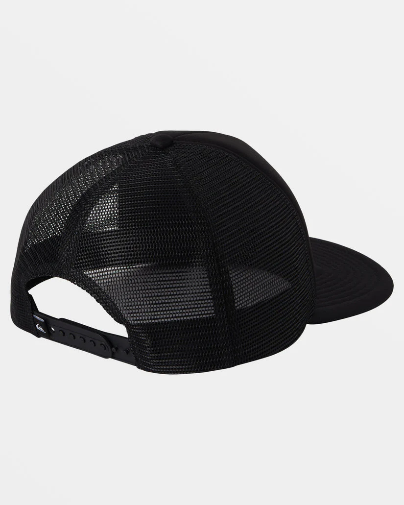 Quiksilver Slab Drifter Trucker Hat - BLACK - Image 3