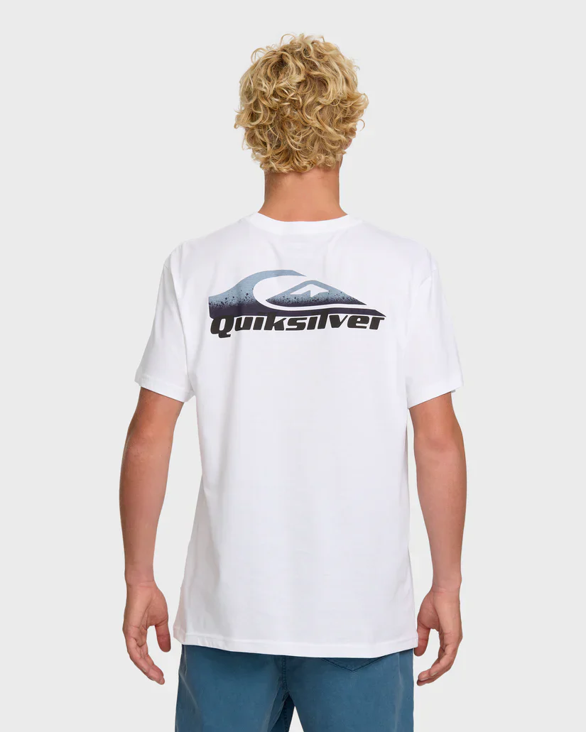 Quiksilver Speed Spray T-Shirt - WHITE