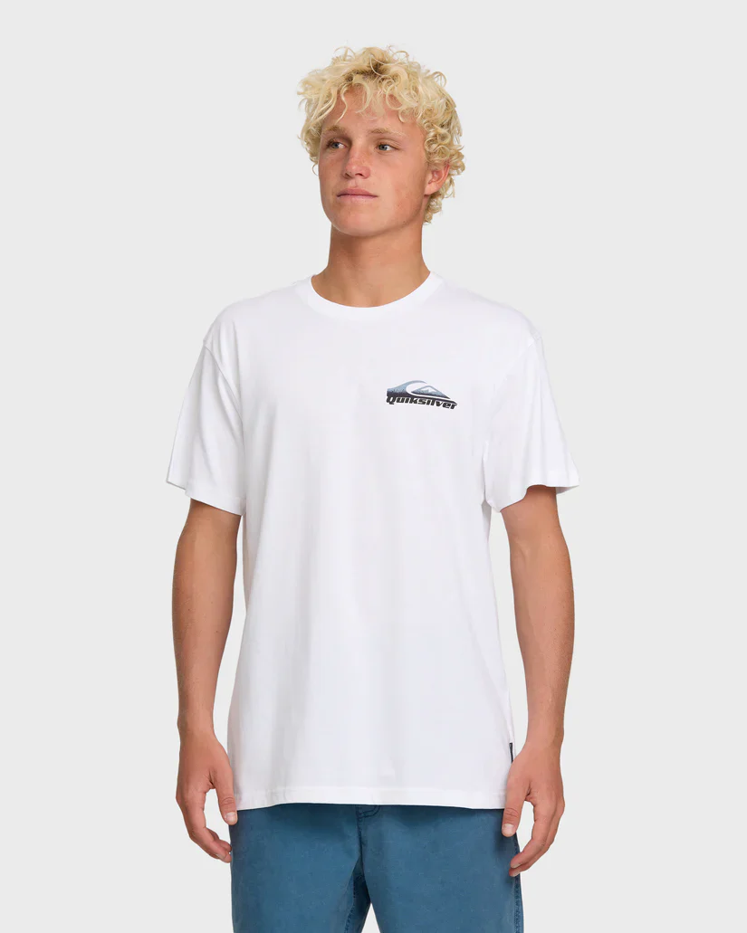 Quiksilver Speed Spray T-Shirt - WHITE - Image 2