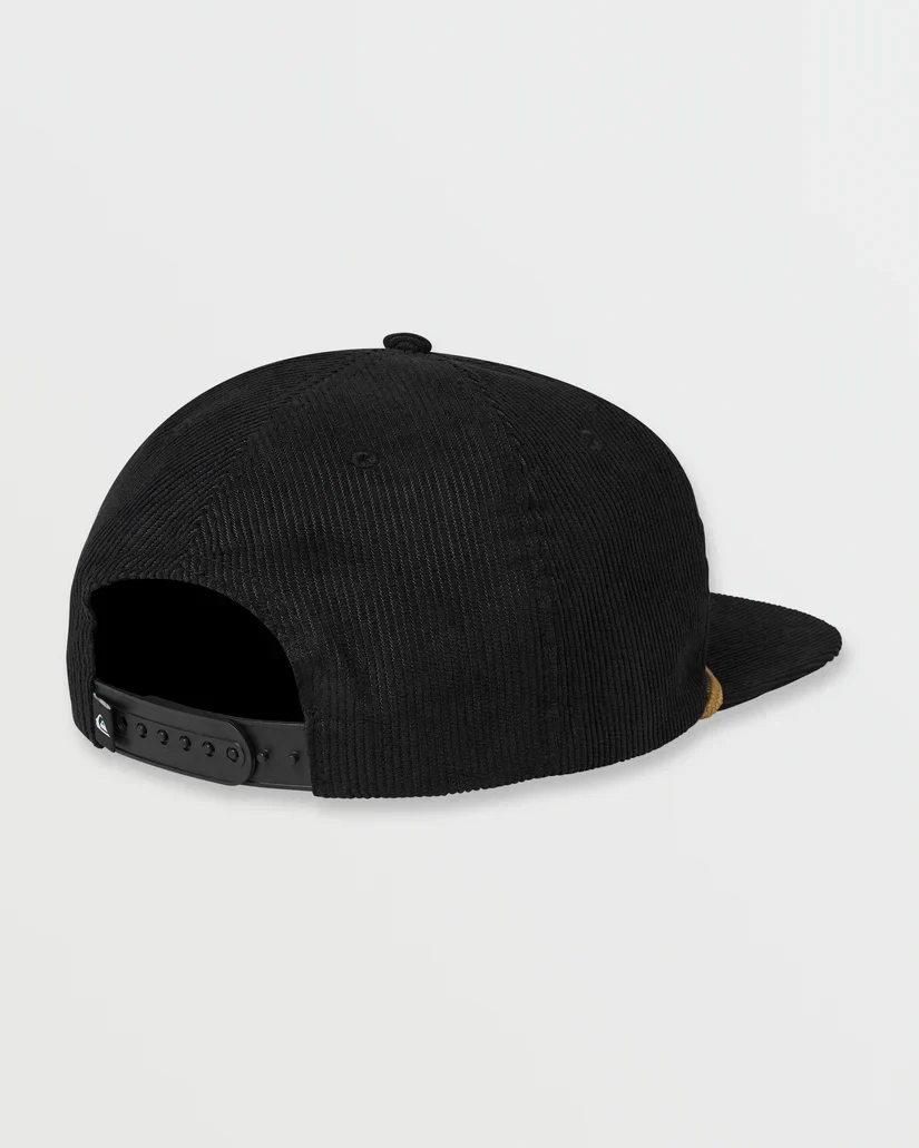Quiksilver Steer Clear Snapback Hat - BLACK - Image 2