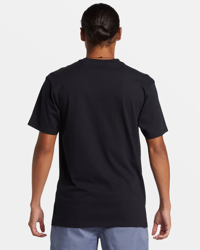 Quiksilver Sun Flare T-Shirt - BLACK - Image 2