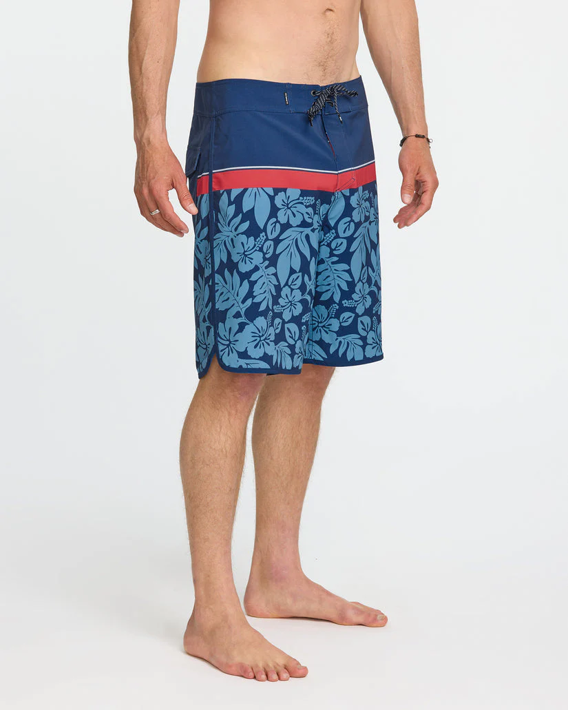Quiksilver Surfsilk Hawaii Scallop 19" Boardshorts - Estate Blue - Image 3