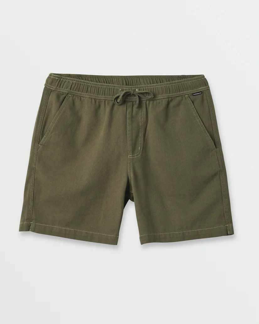 Quiksilver Taxer Big Twill Shorts - ARMY