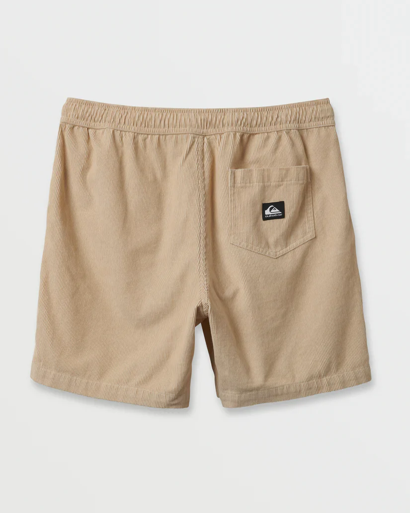 Quiksilver Taxer Corduroy Shorts - FOG GREY - Image 2