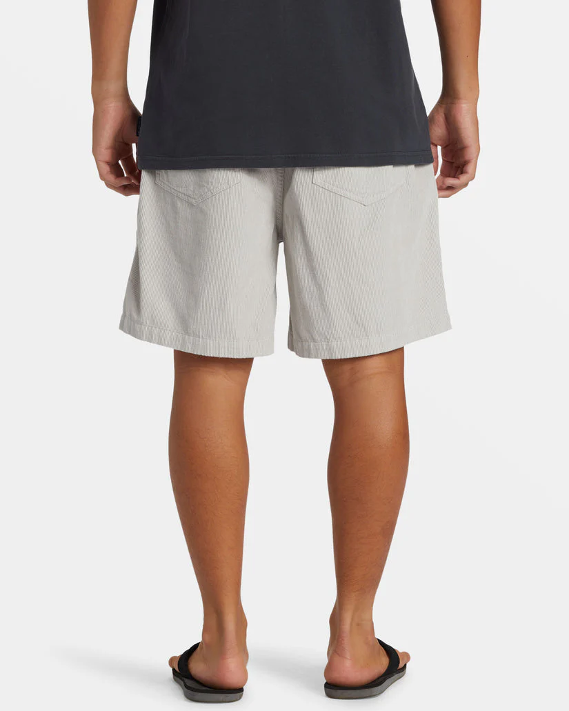 Quiksilver Taxer Corduroy Shorts - GRAY VIOLET - Image 2
