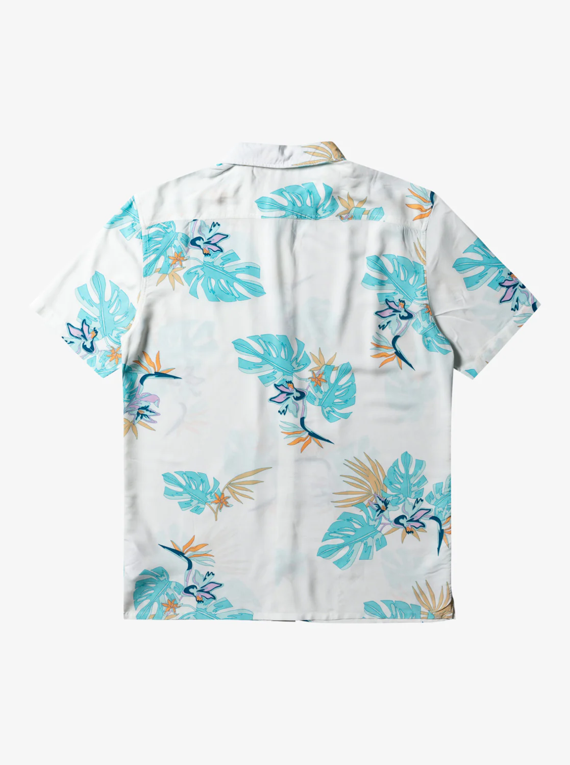 Quiksilver The Floral Short Sleeve Shirt - Snow White - Image 5