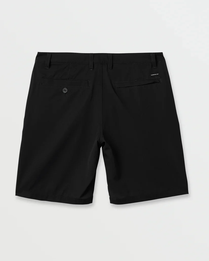 Quiksilver Union Amphibian 20" Hybrid Shorts - BLACK - Image 2