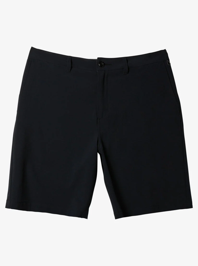 Quiksilver Union Amphibian 20" Hybrid Shorts - BLACK
