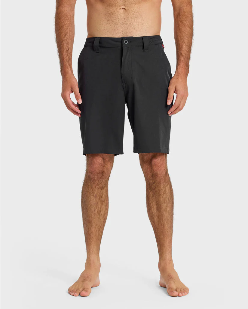Quiksilver Union Amphibian 20" Hybrid Shorts - Black