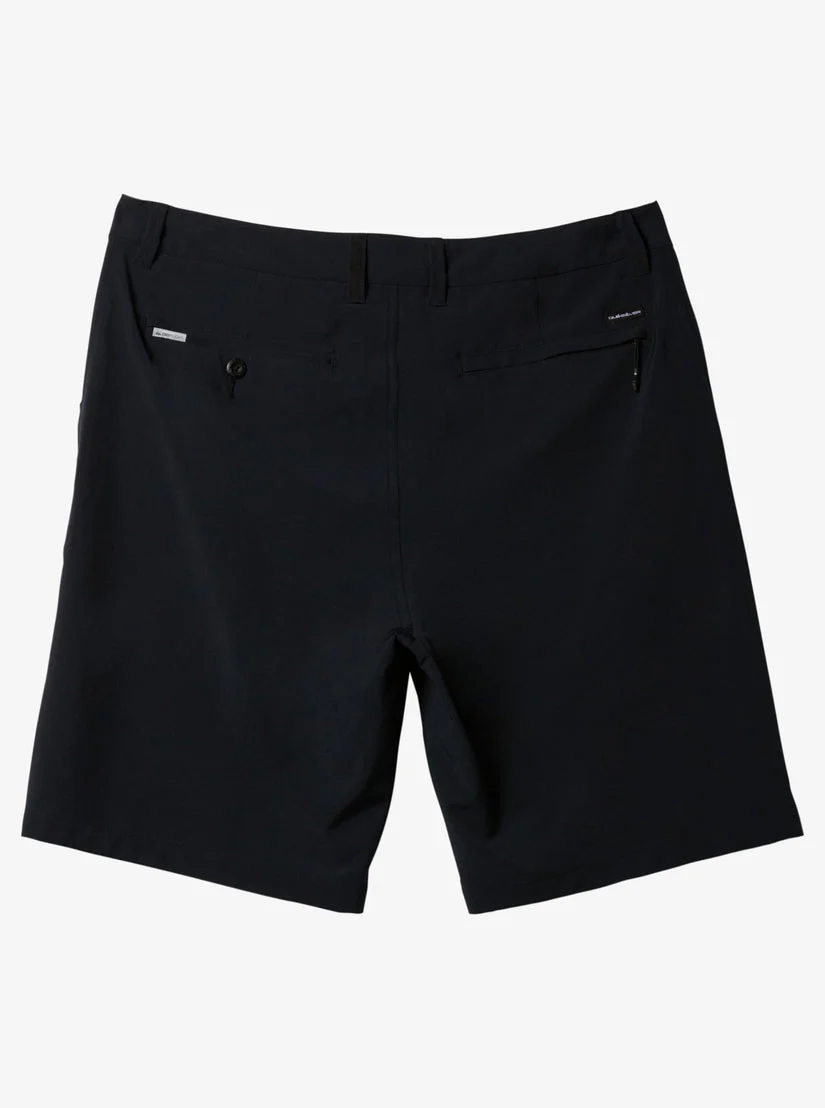 Quiksilver Union Amphibian 20" Hybrid Shorts - BLACK - Image 2