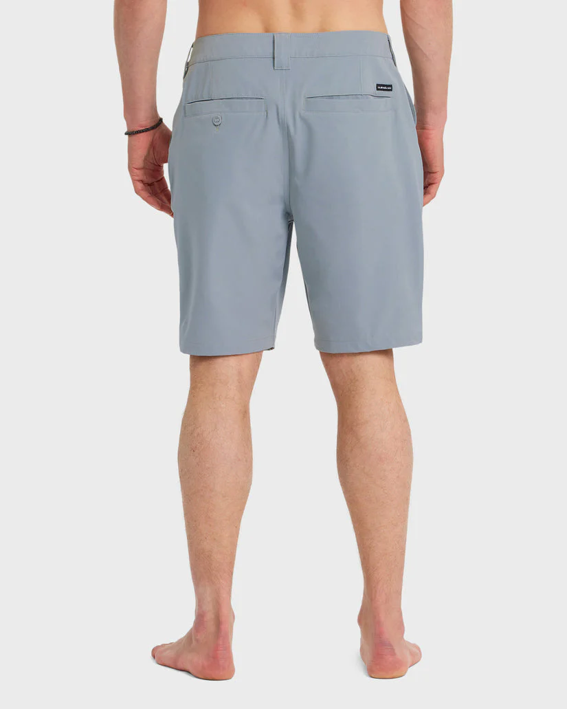Quiksilver Union Amphibian 20" Hybrid Shorts - Smoke Grey - Image 2