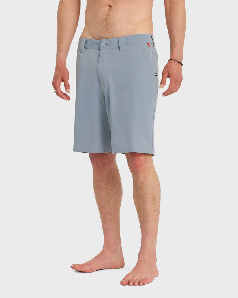 Quiksilver Union Amphibian 20" Hybrid Shorts - Smoke Grey - Image 3