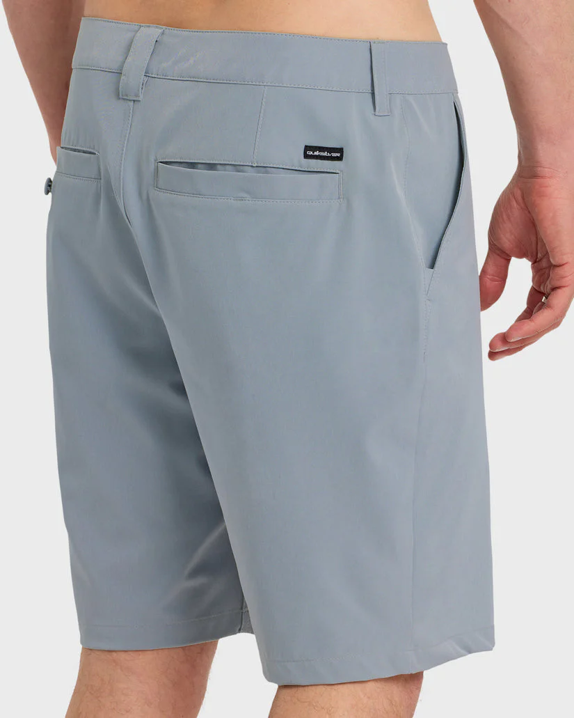 Quiksilver Union Amphibian 20" Hybrid Shorts - Smoke Grey - Image 4