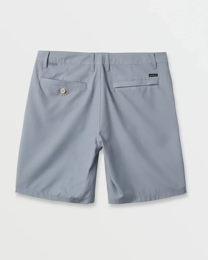 Quiksilver Union Amphibian 20" Hybrid Shorts - SMOKE GREY - Image 2