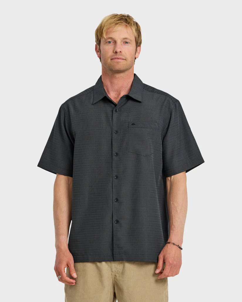 Quiksilver Waterman Centinela Premium Anti-Wrinkle Shirt - Black