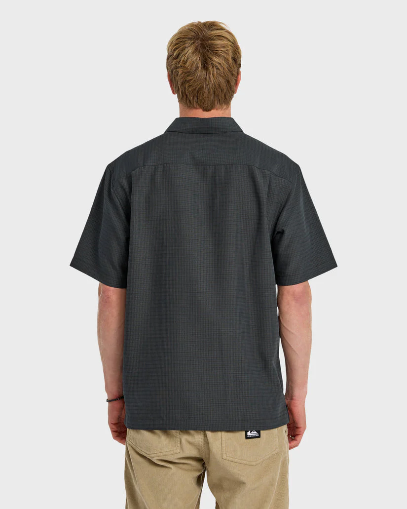 Quiksilver Waterman Centinela Premium Anti-Wrinkle Shirt - Black - Image 2