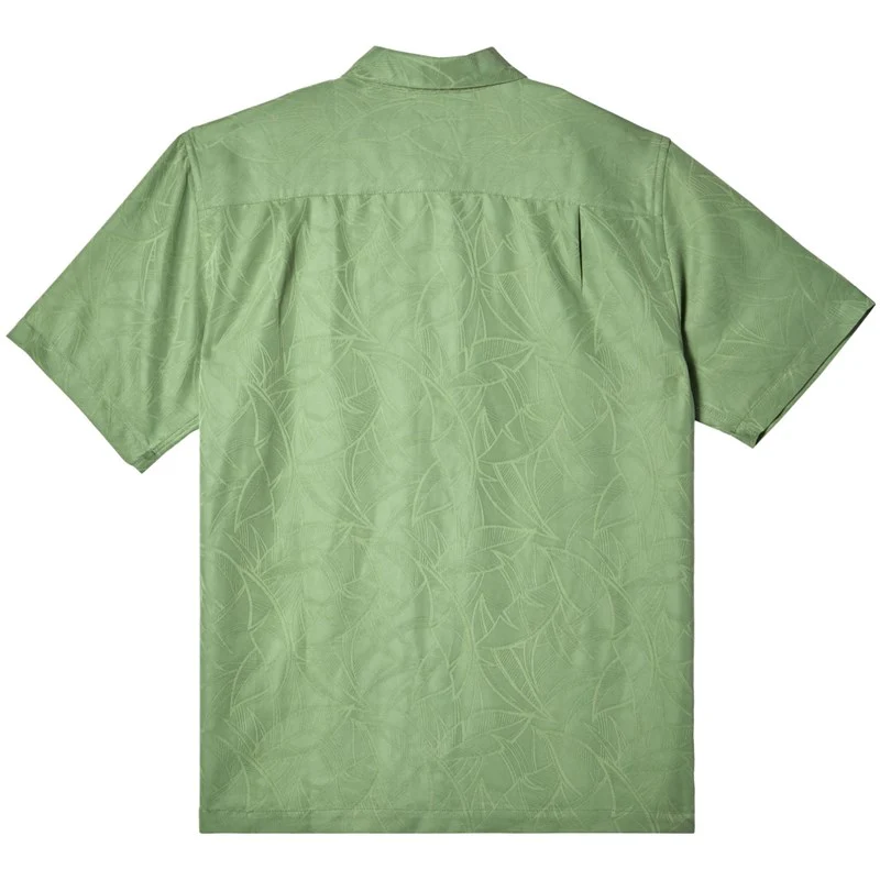 Quiksilver Waterman Island Jungle Short Sleeve Shirt - LODEN FROST - Image 2
