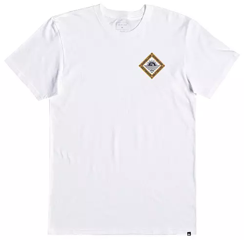 Quiksilver West Wind Short Sleeve T-Shirt - WHITE - Image 2