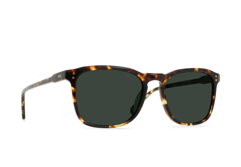 RAEN Wiley Sunglasses - BRINDLE TORT/GREEN POLAR