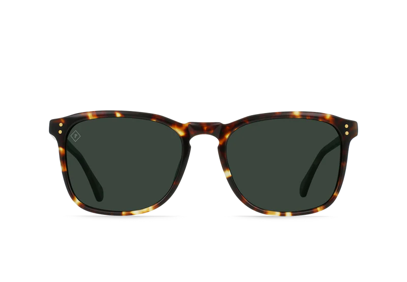 RAEN Wiley Sunglasses - BRINDLE TORT/GREEN POLAR - Image 2
