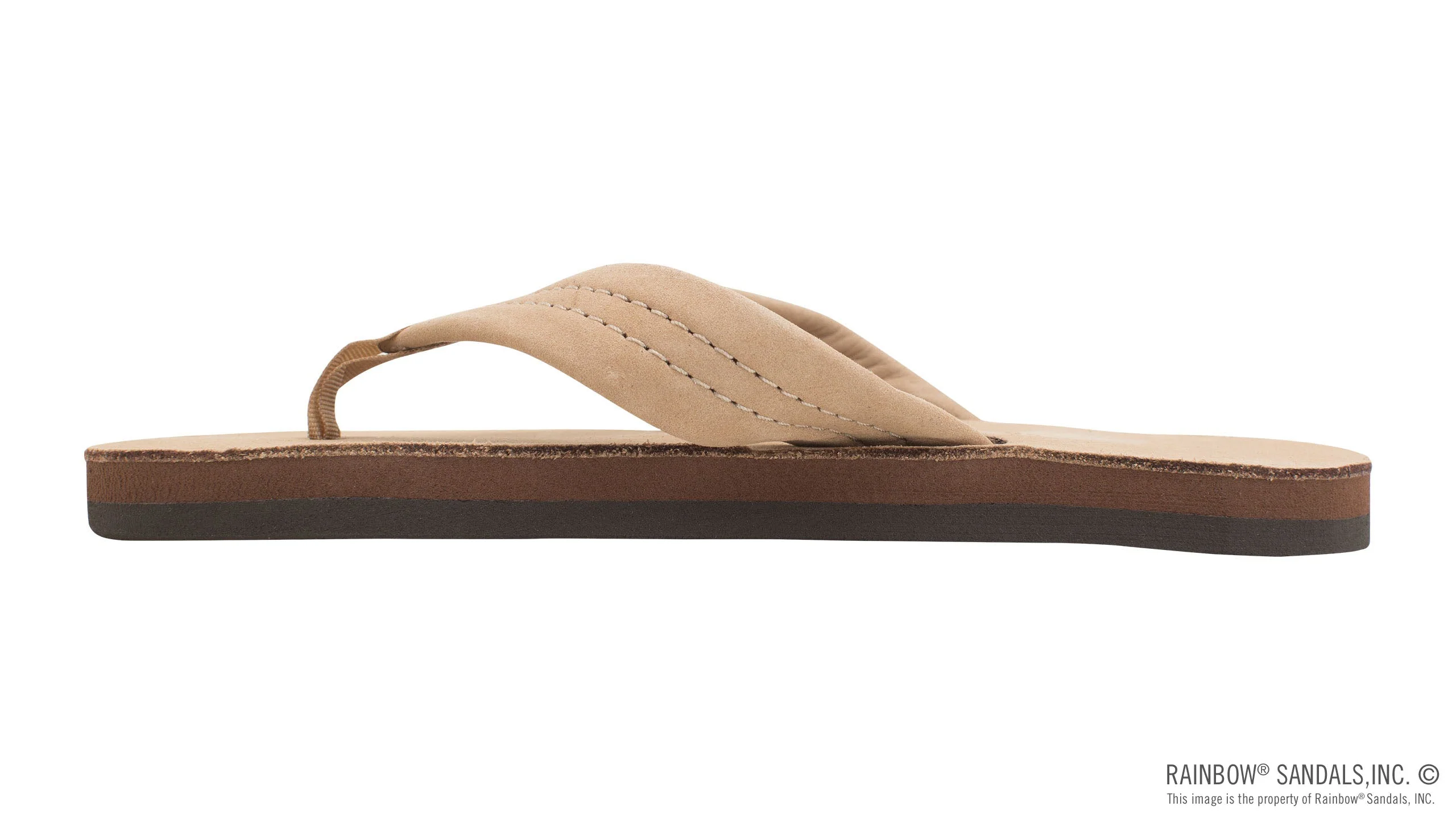 Rainbow Kids Premier Leather 1" Strap - Sierra Brown - Image 2